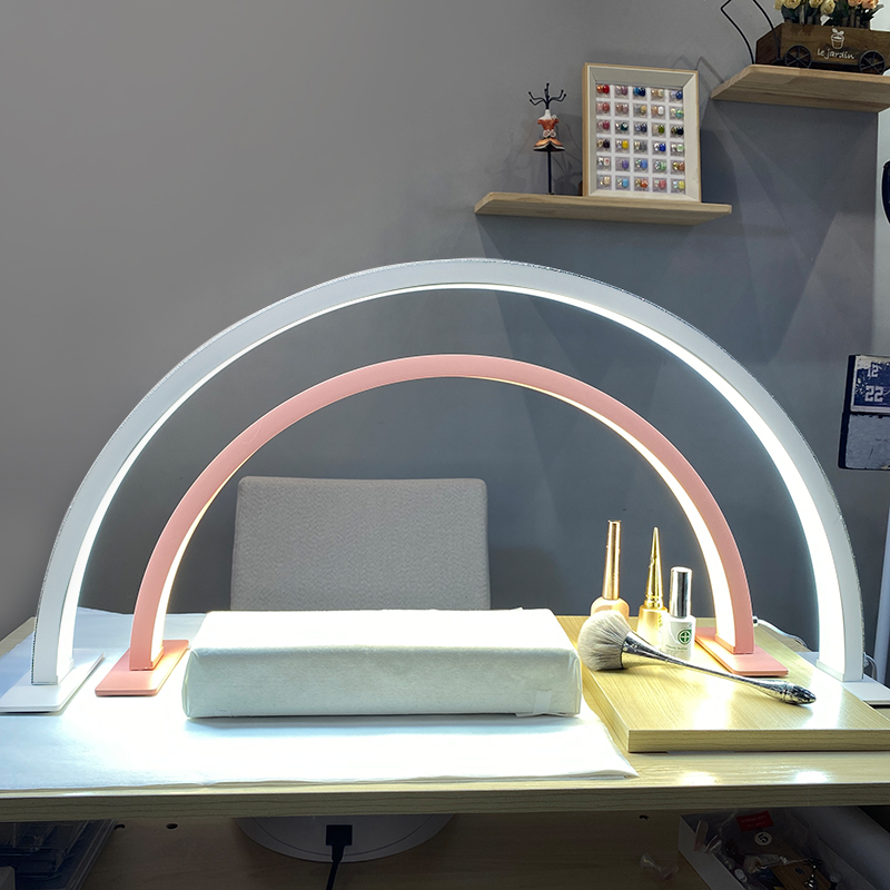 Led Ring Light - Yarım Ay Şeklinde Tırnak Dolgu Işığı
