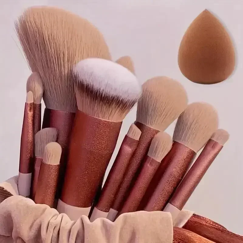 Huda Beauty Makeup Brush Set - Makyaj Fırça Seti Yumuşak Kabarık Profesyonel