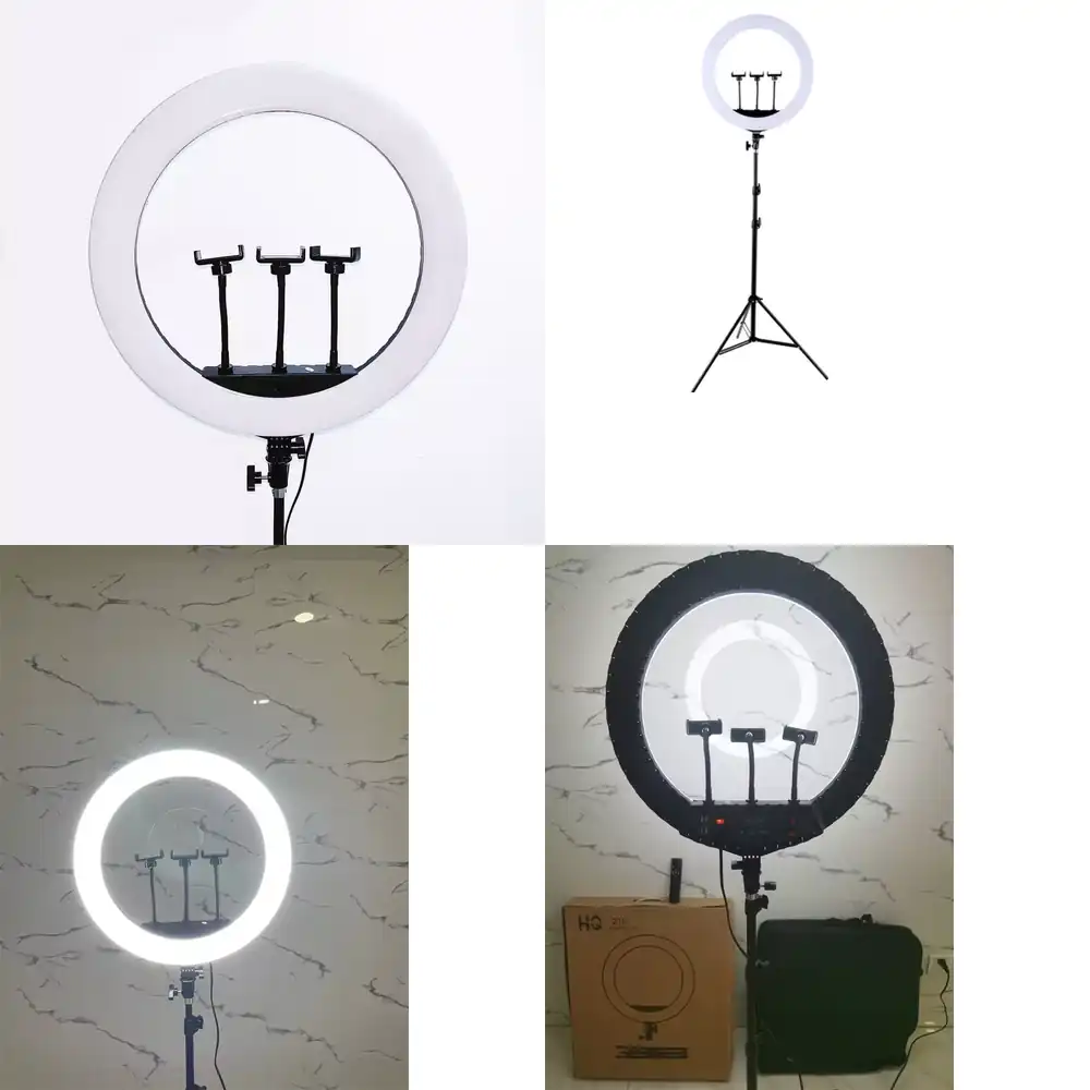 Led Ring Light - HQ-21N Fotoğrafik Aydınlatma Seti 52cm LED