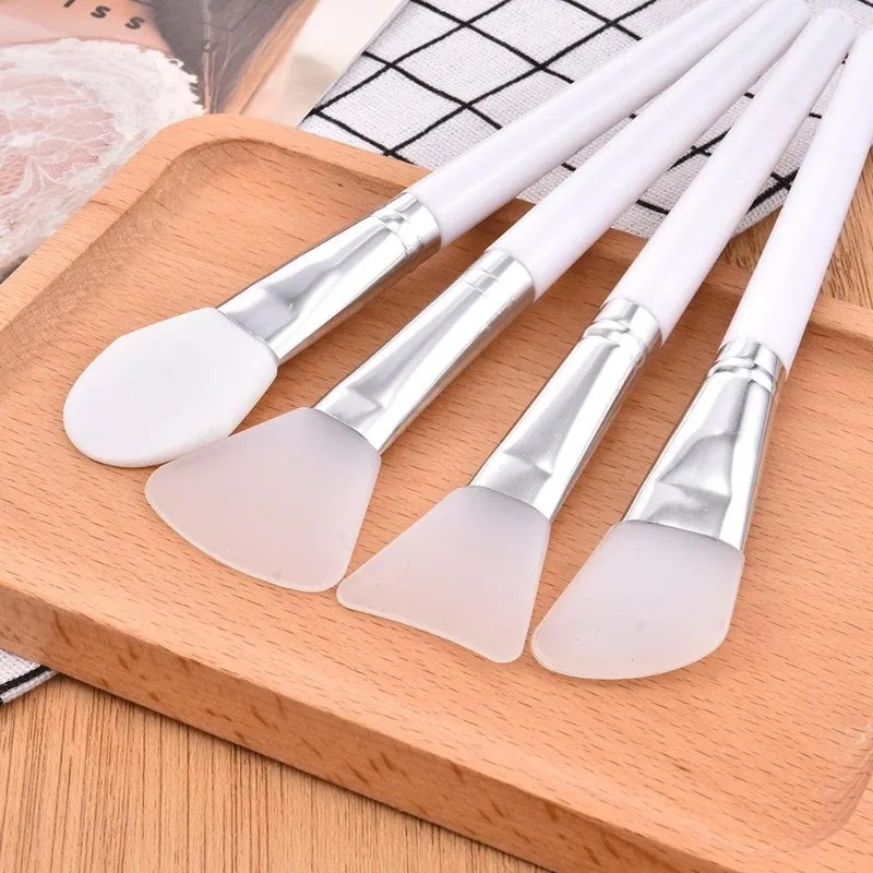 Huda Beauty Makeup Brush Set - 1/4 adet silikon yüz maskesi fırça