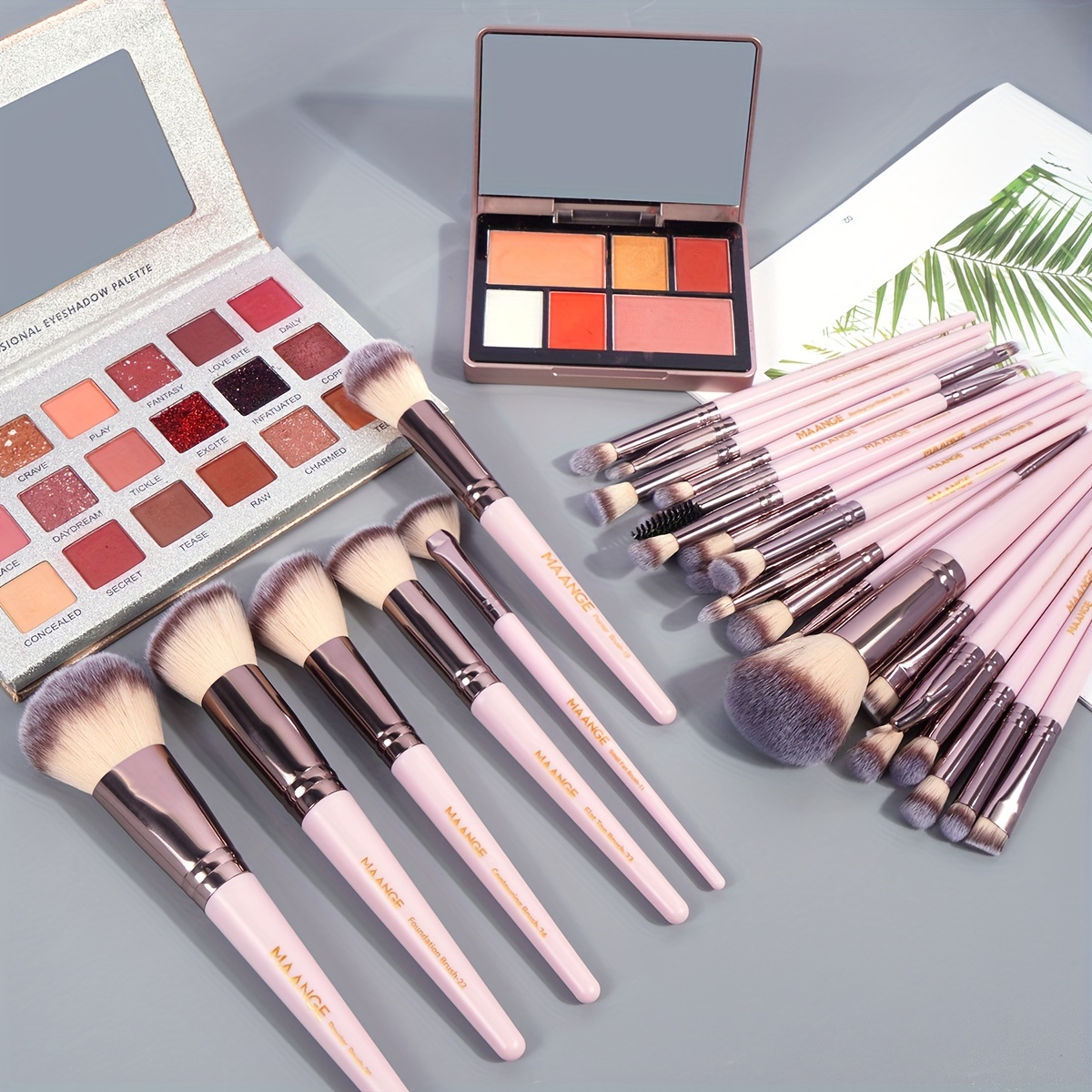 MAANGE 30 adet profesyonel mak - Huda Beauty Makeup Brush Set incelemesi ve fiyatı