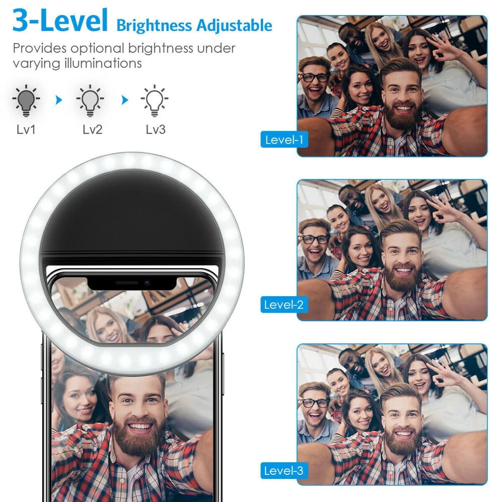 LED Selfie Dolgu Işığı USB Şar - Led Ring Light incelemesi ve fiyatı