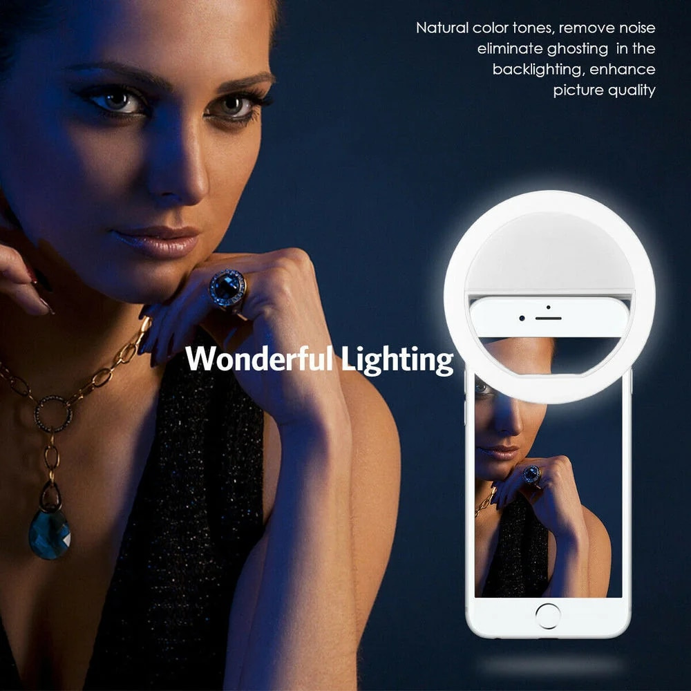 LED Selfie Dolgu Işığı USB Şar - Led Ring Light incelemesi ve fiyatı
