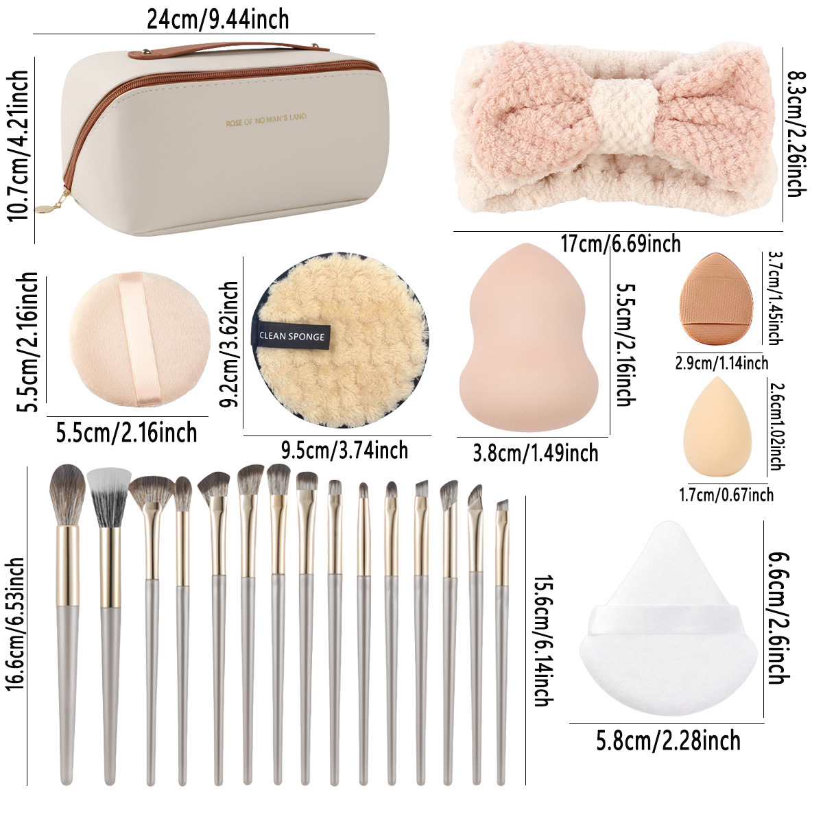 Deri Saplı Çanta ve 36 Parça P - Beauty Makeup Tools Set incelemesi ve fiyatı