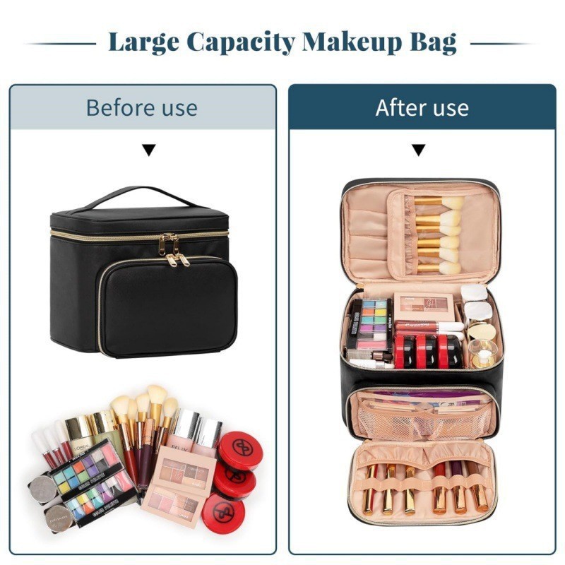 Büyük Boy Su Geçirmez Makyaj Ç - Beauty Bag Makeup incelemesi ve fiyatı