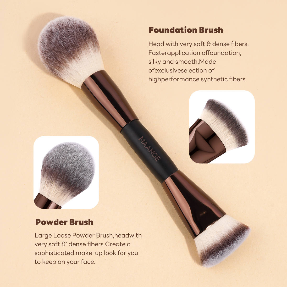 MAANGE 18 adet Makyaj Fırçalar - Huda Beauty Makeup Brush Set incelemesi ve fiyatı