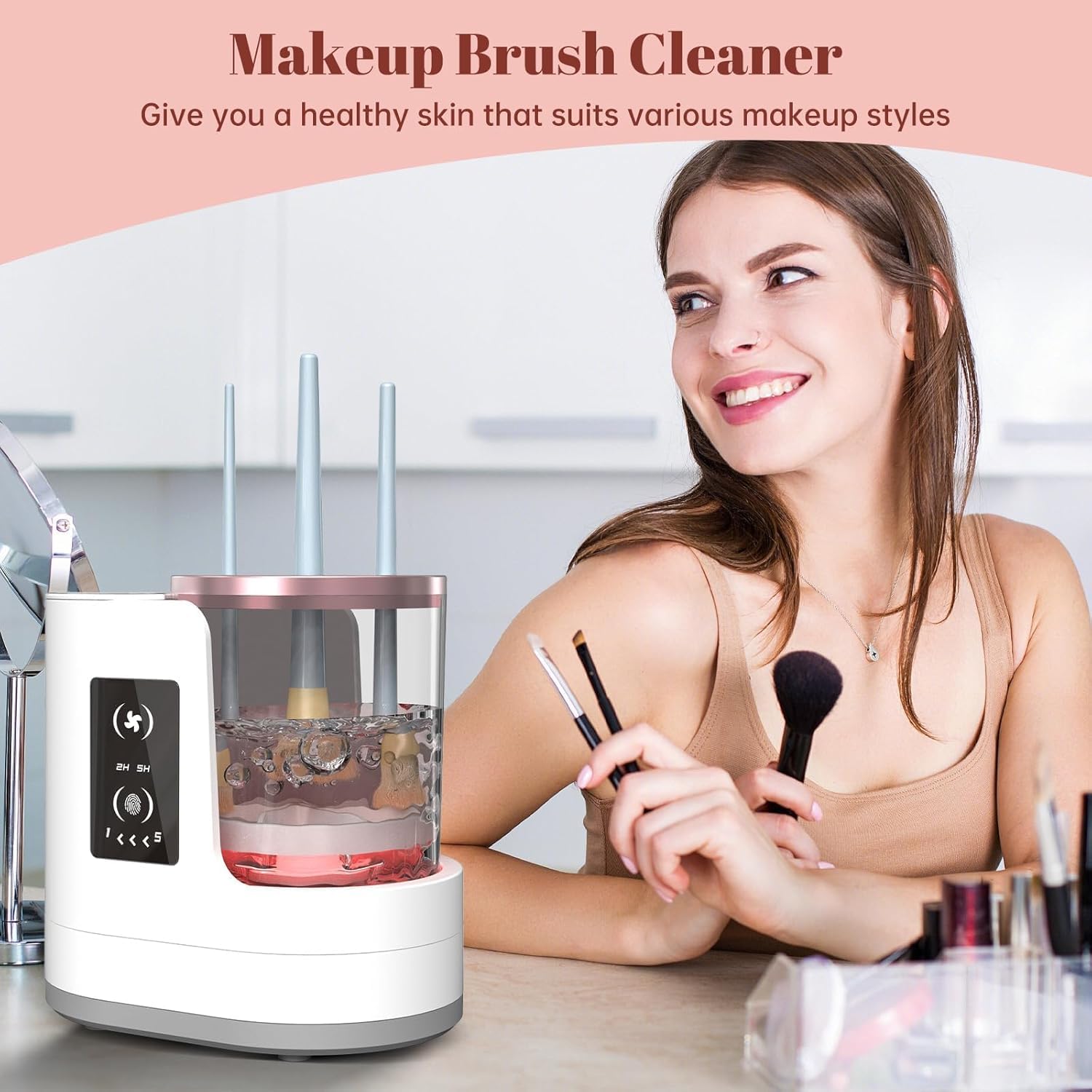 Otomatik Döner Makyaj Fırçası  - Makeup Brush Set incelemesi ve fiyatı