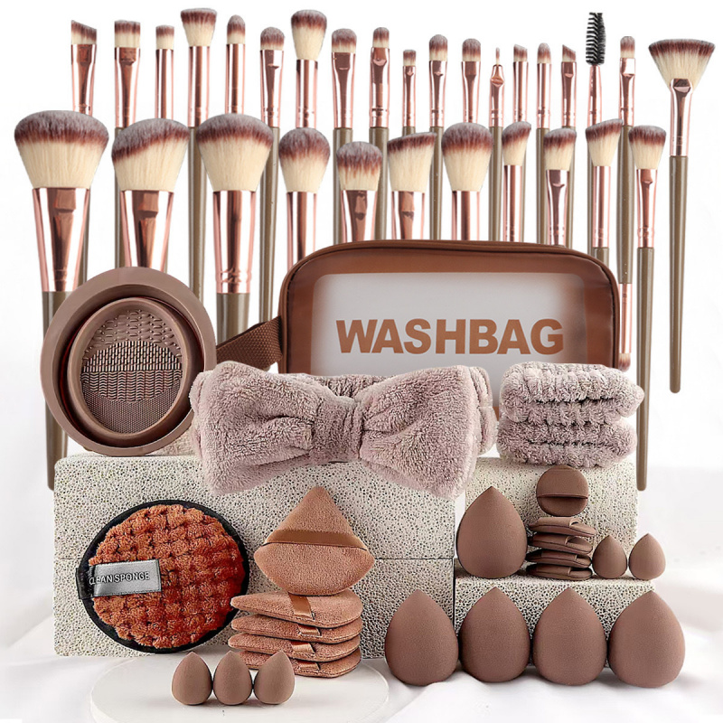 40 Parça Güzellik Makyaj Araçl - Huda Beauty Makeup Brush Set incelemesi ve fiyatı