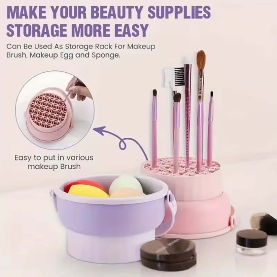 Makyaj Fırçası Temizleme Kabı  - Beauty Makeup Tools Set incelemesi ve fiyatı