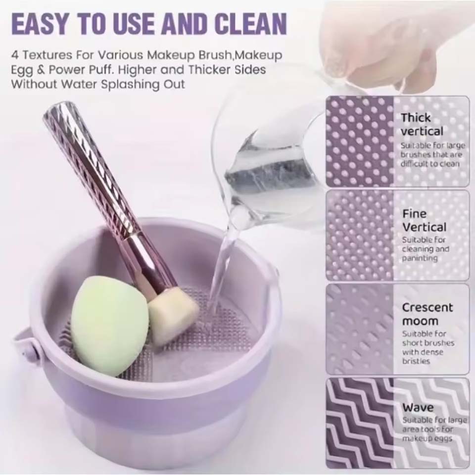 Makyaj Fırçası Temizleme Kabı  - Beauty Makeup Tools Set incelemesi ve fiyatı