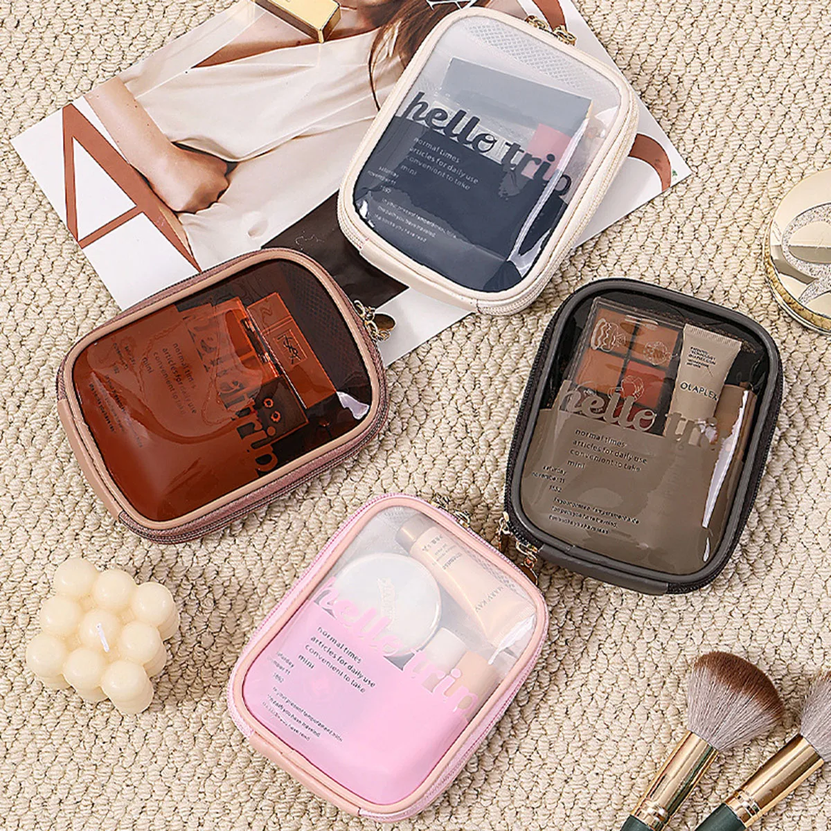 Şeffaf Taşınabilir Kozmetik Ça - Beauty Bag Makeup incelemesi ve fiyatı