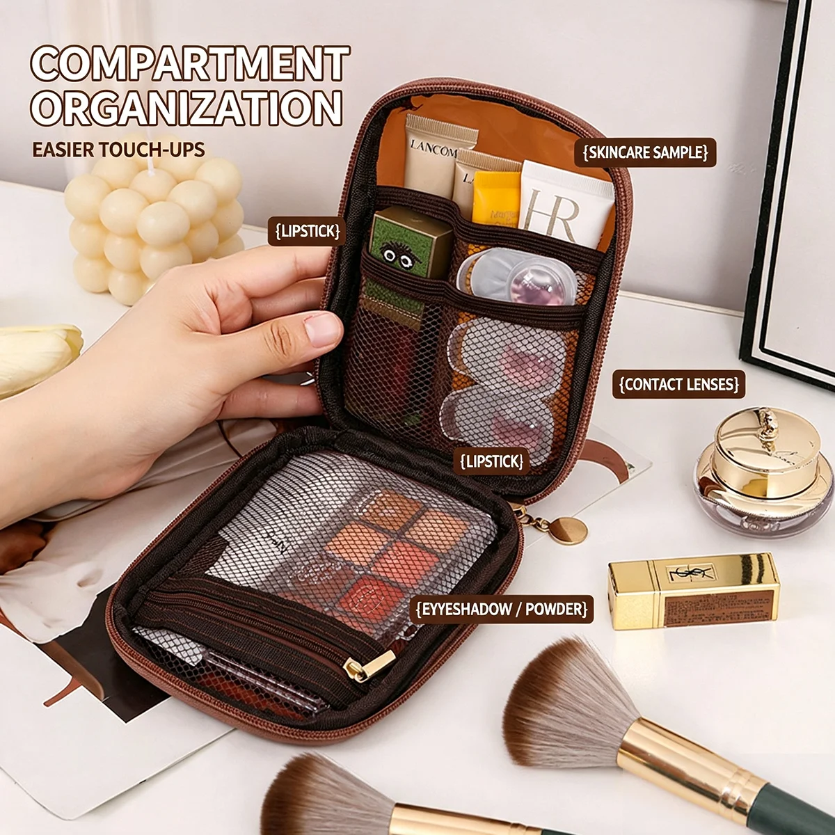 Şeffaf Taşınabilir Kozmetik Ça - Beauty Bag Makeup incelemesi ve fiyatı