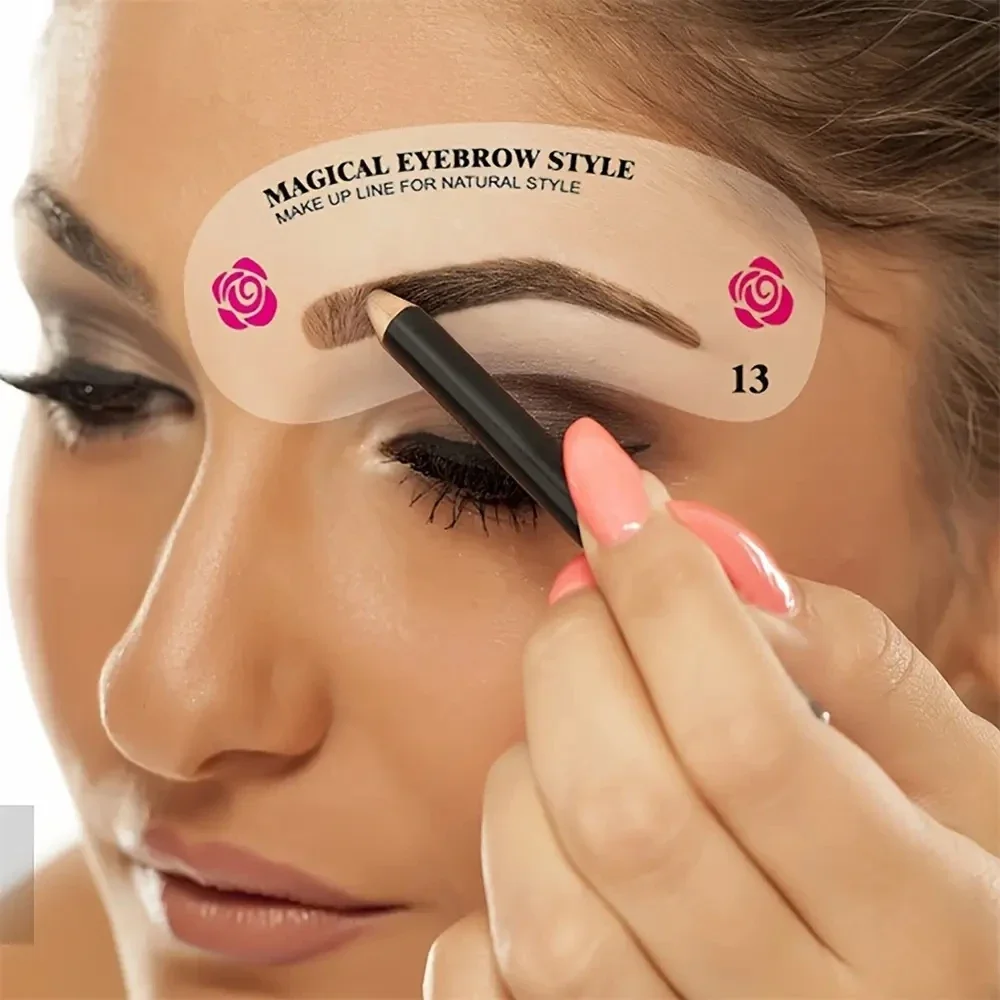 24 Stilleri Kaş Şablonları Kaş - Beauty Makeup Tools Set incelemesi ve fiyatı