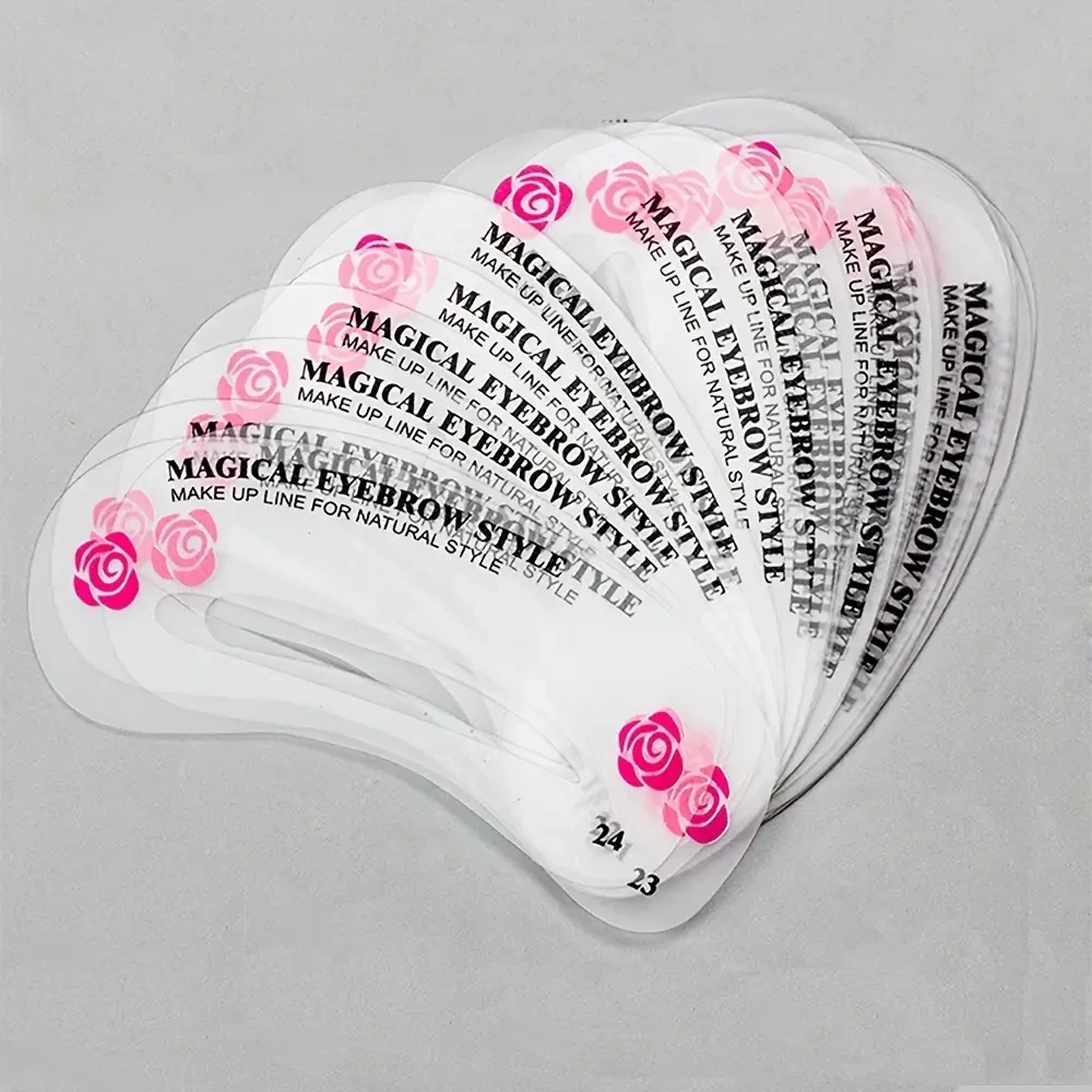 24 Stilleri Kaş Şablonları Kaş - Beauty Makeup Tools Set incelemesi ve fiyatı